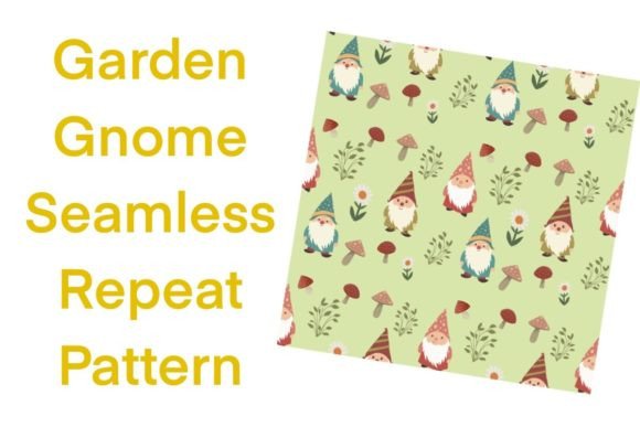 Download Garden Gnome Seamless Pattern Tile - Seamless pattern tile Collection